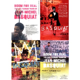 Basquiat Movie Posters Japan: Set of 4 For Sale