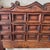 Vintage Spanish Brutalist Hand-Carved Raised Panel King Headboard For Sale - Image 10 of 12