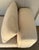 Modern Oversized Cream Faux Sheepskin Bench For Sale - Image 4 of 5