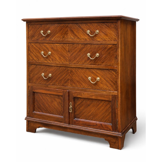 19th Century Chippendale Georgian Commode, 1920s For Sale - Image 6 of 11