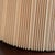 Mid-20th Century Gathered Knife Pleated Stiffel Lamp Shade For Sale - Image 10 of 12