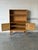 1960s Oak Cabinet With Lower Doors and Shelves Vintage Mid-Century Modern 1960s For Sale - Image 5 of 10