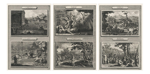 Pieter Mortier, Genesis & Apocalypse, 1700, Paper