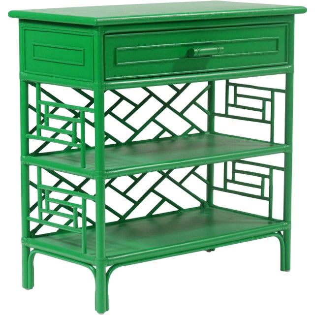 Chippendale End Table - Bright Green For Sale In West Palm - Image 6 of 6