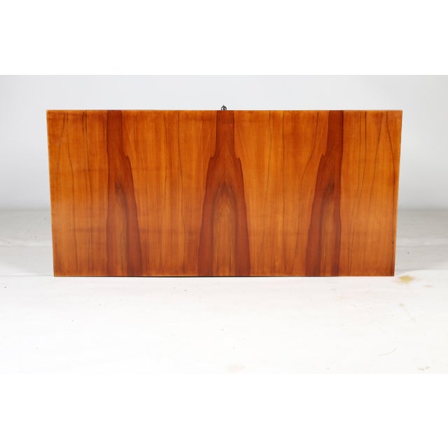Antique Biedermeier Chest of Drawers in Applewood, 1820 For Sale - Image 4 of 13