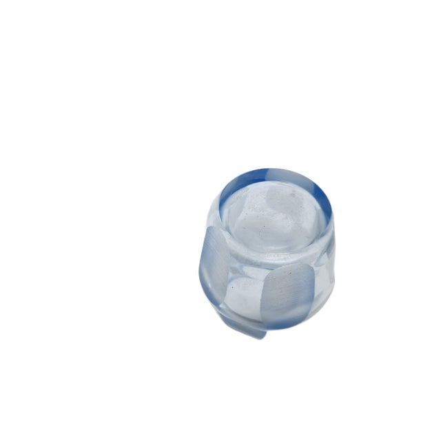 Postmodern Crystal Vase, Poland, 1950s For Sale - Image 12 of 13