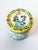 Very charming and colorful Vintage Chinese Famille Rose Tea Jar Canister with lid. The cheerful pattern of peonies and...