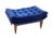 Hi, vintage mid century blue ottoman, goes with Castro Convertibles Arden chair. Measures 29” x 20” x 16” high. Condition...