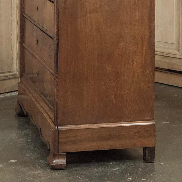 19th Century French Louis Philippe Marble Top Commode by Georges Guerin of Paris For Sale - Image 11 of 18