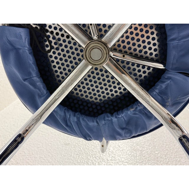 Circa 1970's Le Corbusier Style Bar Stool For Sale - Image 12 of 12