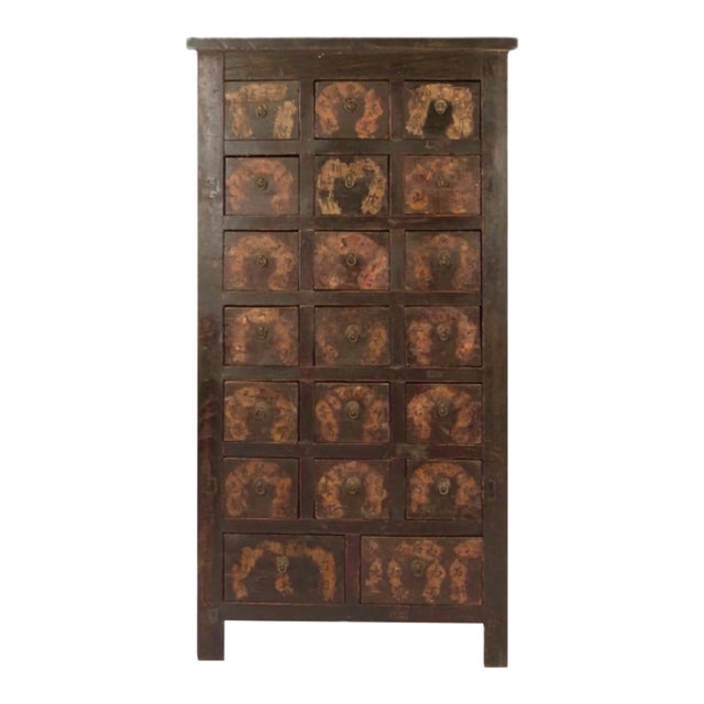 19th Century Chinese Apothecary Cabinet For Sale