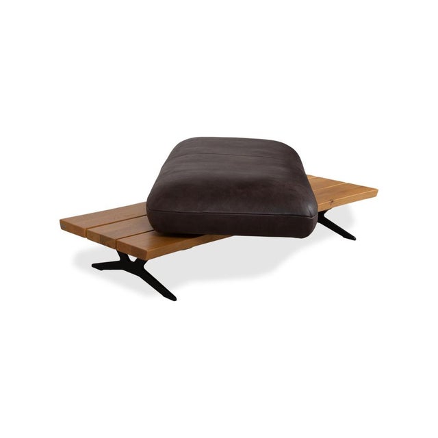 Marylin Leather Corner Sofa with Ottoman from Koinor, Set of 2 For Sale - Image 11 of 18