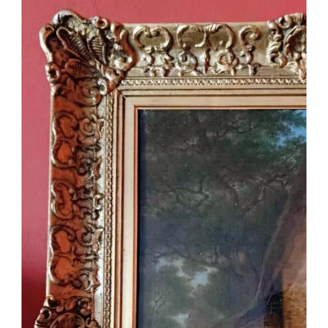 Mid 19th Century Rural Family Idyll - Monogramed Jwa, John White Abbott, 19th Century For Sale - Image 5 of 8