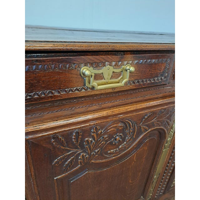 Early 19th Century Antique French Oak Dresser, 1820 For Sale - Image 5 of 9