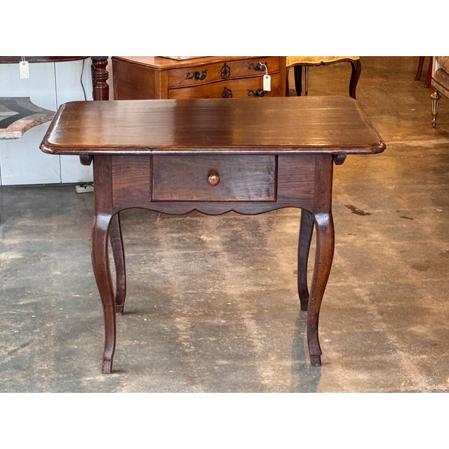 19th Century French Oak Side Table For Sale - Image 4 of 12