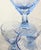 Vintage Periwinkle Ice Goblets- Set of Four For Sale - Image 6 of 18