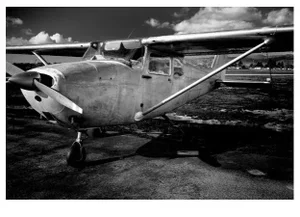 Early 21st Century "Plane" Digital Fiber Print by Lauren Bilanko