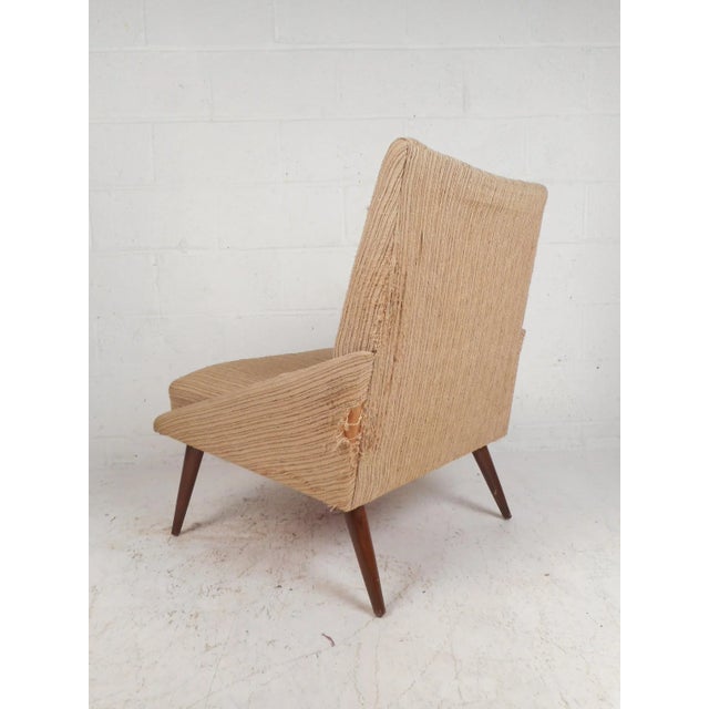 Mid-Century Modern Funky Mid-Century Modern Lounge Chair For Sale - Image 3 of 12