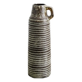 Vintage Swedish Floor Stoneware Vase by Ingrid Atterberg for Upsala Ekeby, 1950s For Sale