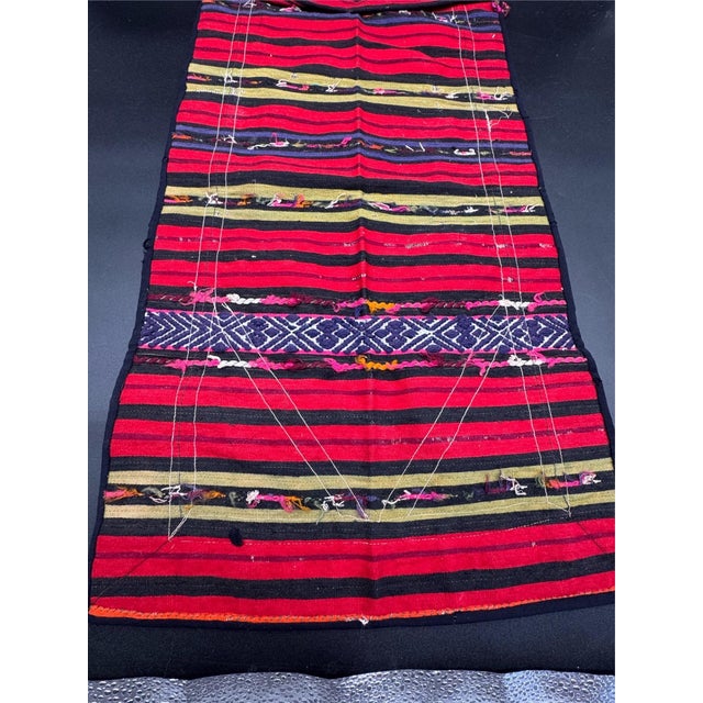 Vintage Bulgarian Prestilka Apron For Sale - Image 12 of 13