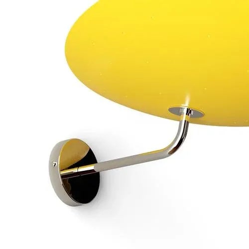 2059 Chrome Wall Lamp by Disderot Limited Edition. Designed by Pierre Disderot. Dimensions: Ø 40 x H 12 cm. Materials:...