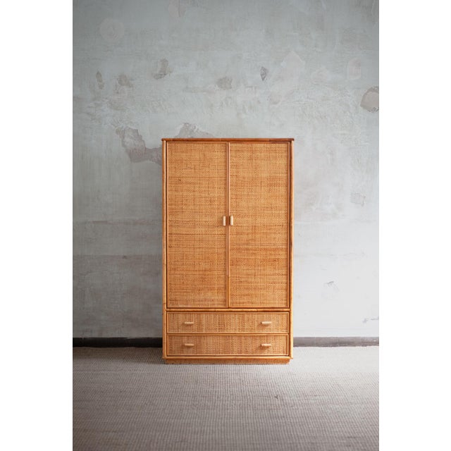 Bamboo Wardrobe from Vivai Del Sud, 1970s For Sale - Image 9 of 9