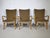 Mid-Century Modern Lounge Chairs with Velour Fabric, 1960s, Set of 3 For Sale - Image 9 of 11