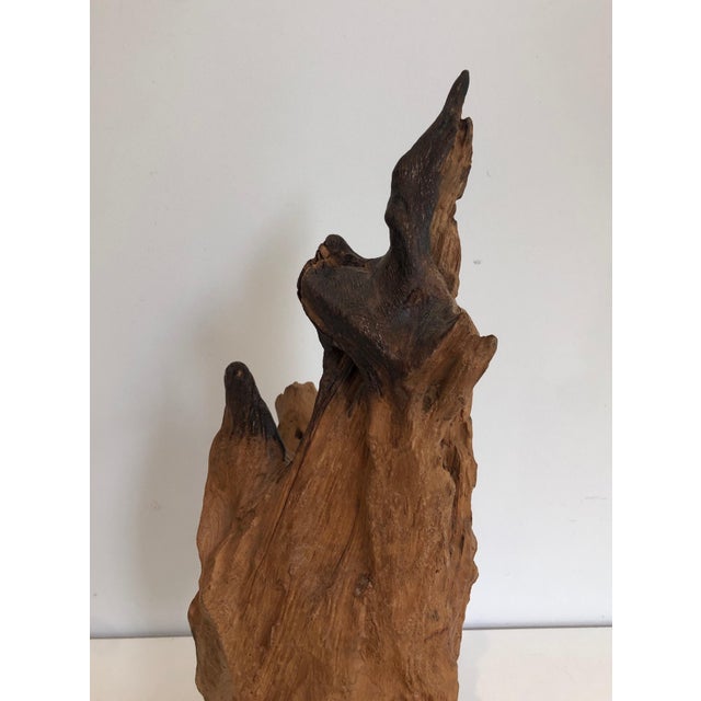 Wood 1980s Wood and Glass Vases - a Pair For Sale - Image 7 of 12