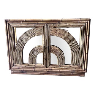 Vintage Bamboo Cabinet from Vivai Del Sud For Sale