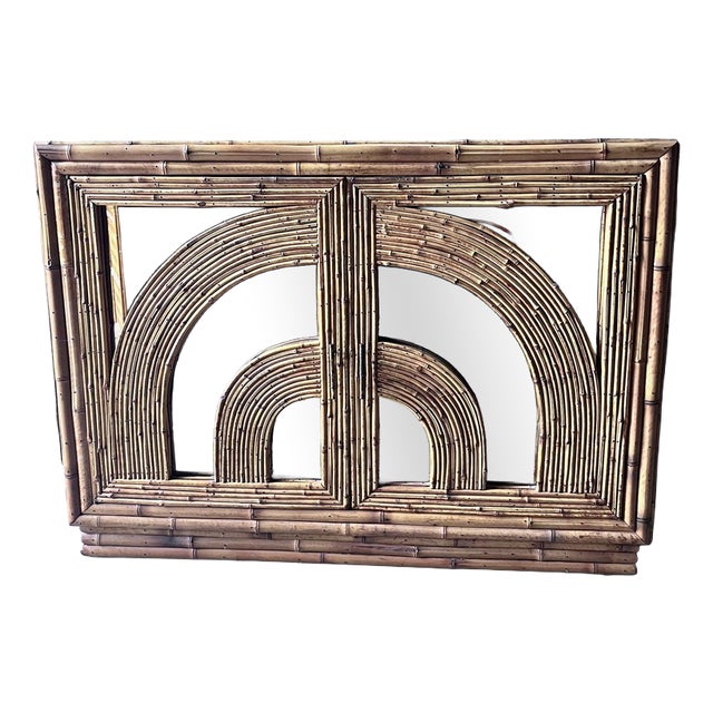 Vintage Bamboo Cabinet from Vivai Del Sud For Sale