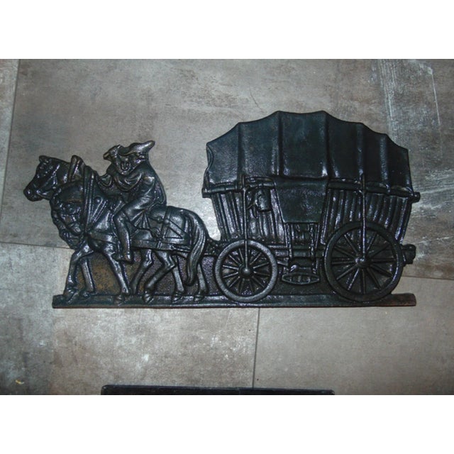 1970s Cast Iron Post Office Sign, 1970s For Sale - Image 5 of 5