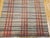 Early 20th Century Vintage American Rag Runner, Hand-Woven Wool & Cotton, Ivory & Red Stripe Pattern, 3x13 For Sale - Image 5 of 14