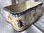 A charming hand-painted French faience box or jardinière, distinguished by its wonderfully irregular form and colorful...