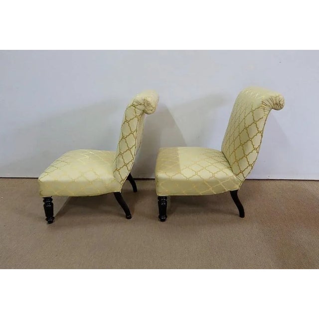 Set of Small Mid 19th Century Side Chairs For Sale - Image 14 of 18