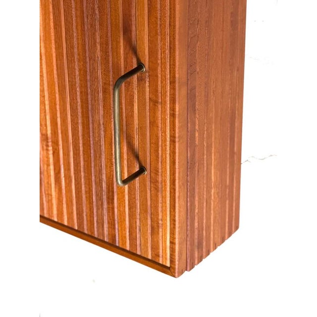 Trip Trap Wall Cabinet in Teak For Sale - Image 4 of 6