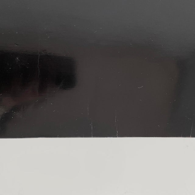 Italian Art Deco Sideboard in Black Wood, 1930s For Sale - Image 10 of 16