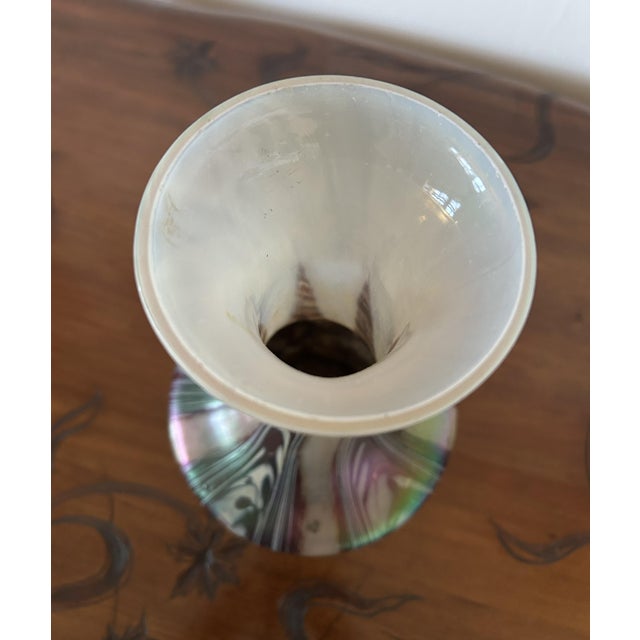 Art Nouveau Bottle Vase by Johann Loetz Witwe for Loetz Glass, 1890s For Sale - Image 5 of 12