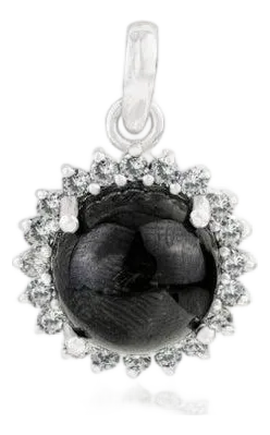 Artisan Crafted 7.91 Ct Black Star Pendant in 925 Silver