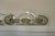 Pair of Art Deco Glass Double Taper Candlesticks For Sale In Houston - Image 6 of 7