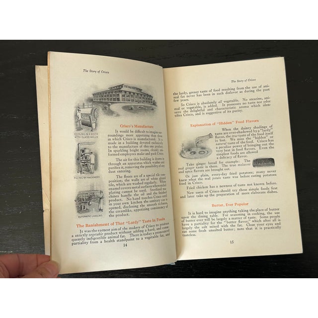 Vintage Advertising Cookbook With Decorative Cover For Sale - Image 10 of 14