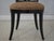 Pair Lyre Back Black Finish Occasional Chairs For Sale - Image 11 of 18