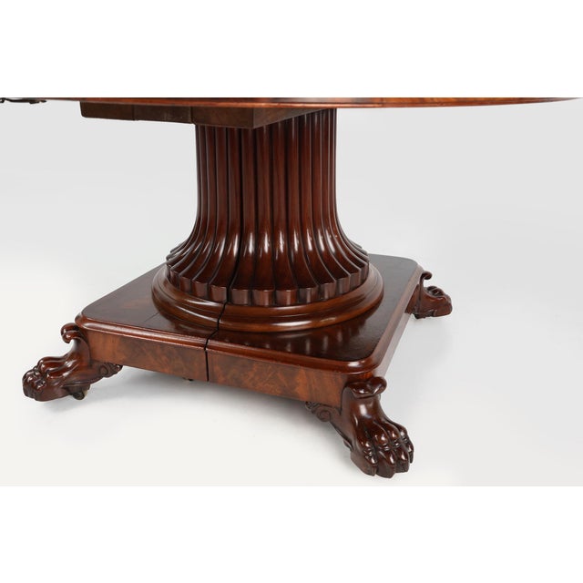 Brown English Victorian Extendable Dining Table, 1830s For Sale - Image 8 of 18