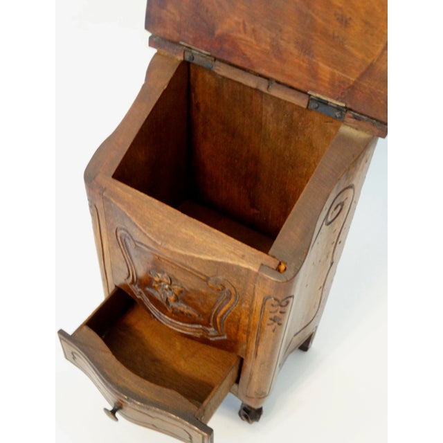 Antique French Salt Table Cabinet Boite à Sel Box For Sale - Image 6 of 11