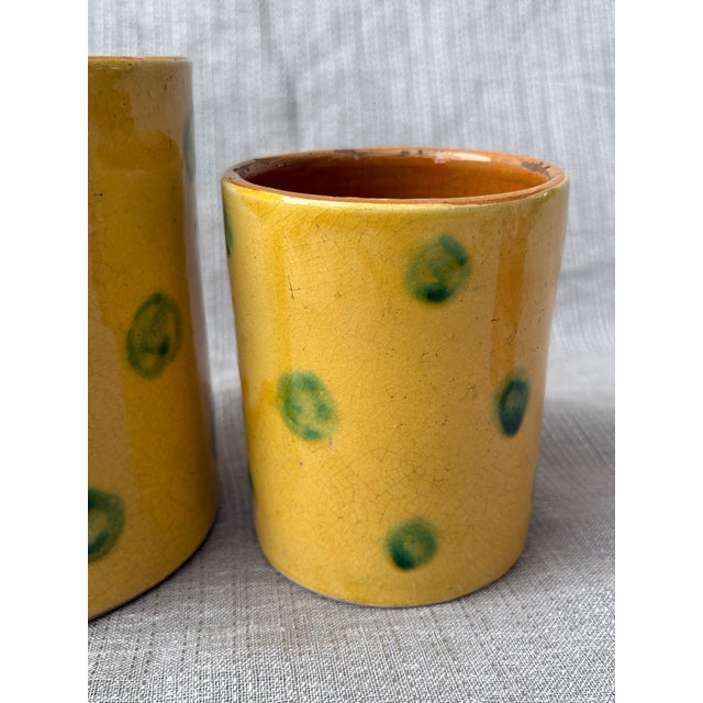 Mid 20th Century Hand Thrown French Terra Cotta Nesting Planters a Pair For Sale In New York - Image 6 of 16