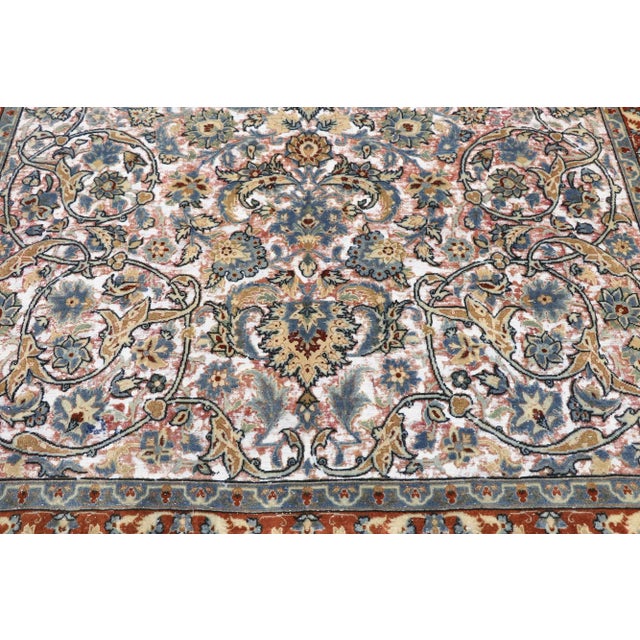 Early 20th Century Antique Persian Tabriz Rug - 05'09 X 08'11 For Sale - Image 5 of 9