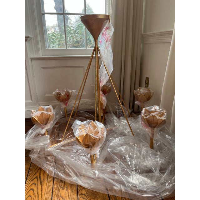 Modern Visual Comfort Alberto Chandelier - Stunning Statement Piece For Sale - Image 3 of 3