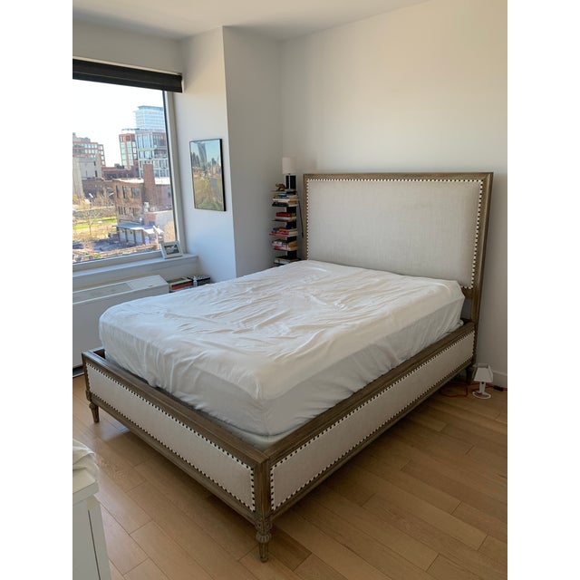 Restoration Hardware Maison Panel Fabric Bed Chairish