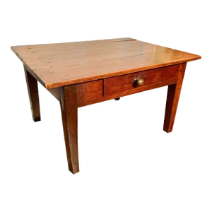 19th Century French Pine Coffee Table