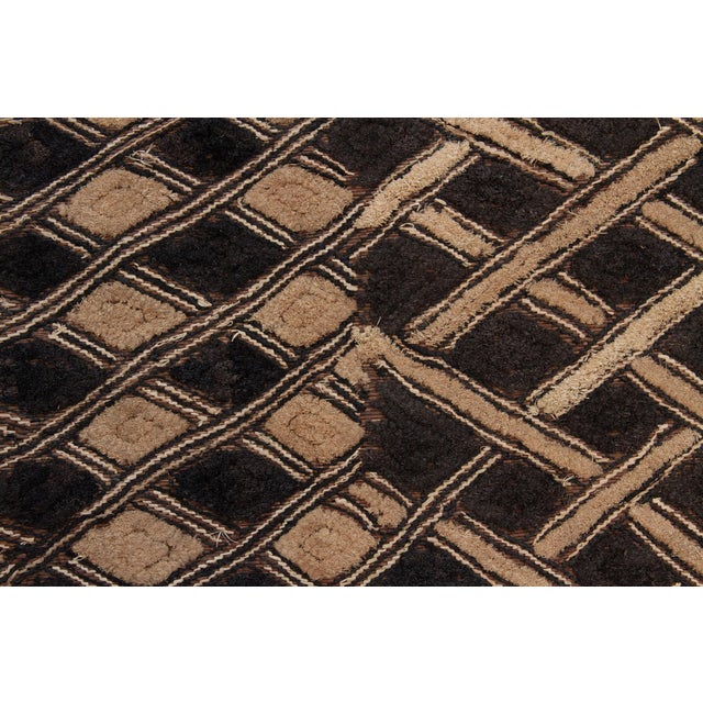 1950s Equinox African Kuba Cloth Panel For Sale - Image 5 of 7