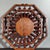Art Deco Vintage Huali Rosewood Octagonal Abacus Wall Hanging With "Wealth" Motif For Sale - Image 3 of 6